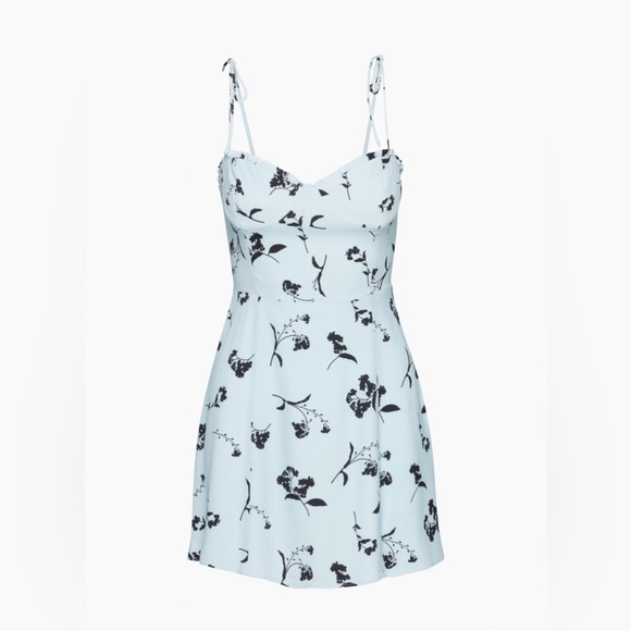 Wilfred Dresses & Skirts - Wilfred Fable Dress in Heatwave Blue/Black-Size 10- Brand new with Tags